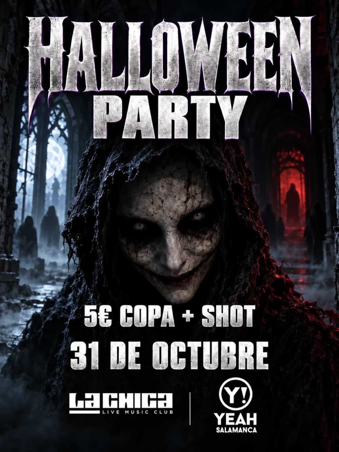 HALLOWEEN PARTY -CHICA DE AYER- 31 DE OCTUBRE